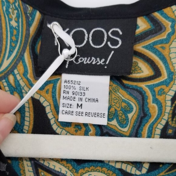 Silk Chiffon Duster- Long Cardigan for Evening, Office, Bohemian, Whimsigoth etc - Picture 6 of 7